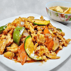 Best Garlic Chicken Gai Jiao Fan in Camp Springs, MD